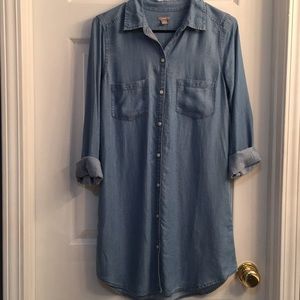 Aerie Denim Shirtdress